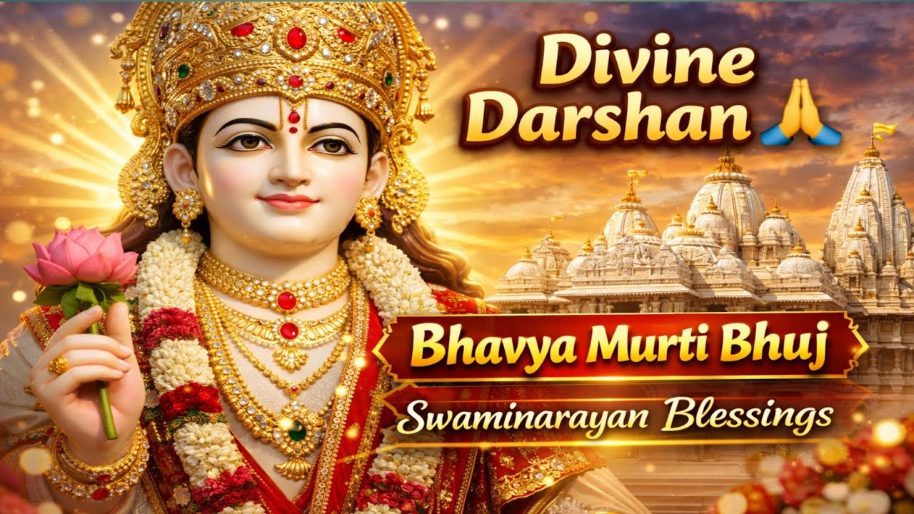 Bhavya Bhagwan Swaminarayan Ki Murti 🙏 | Darshan 