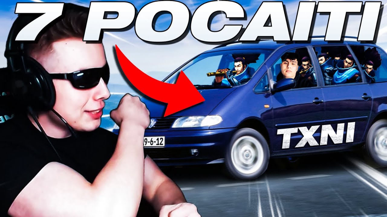SHARAN CU 7 POCAITI IN LOL CU TXNI