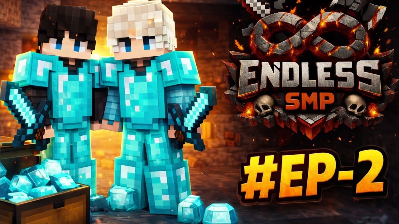We Finally Made Our FIRST Diamond Armour! 💎 | Endless SMP 