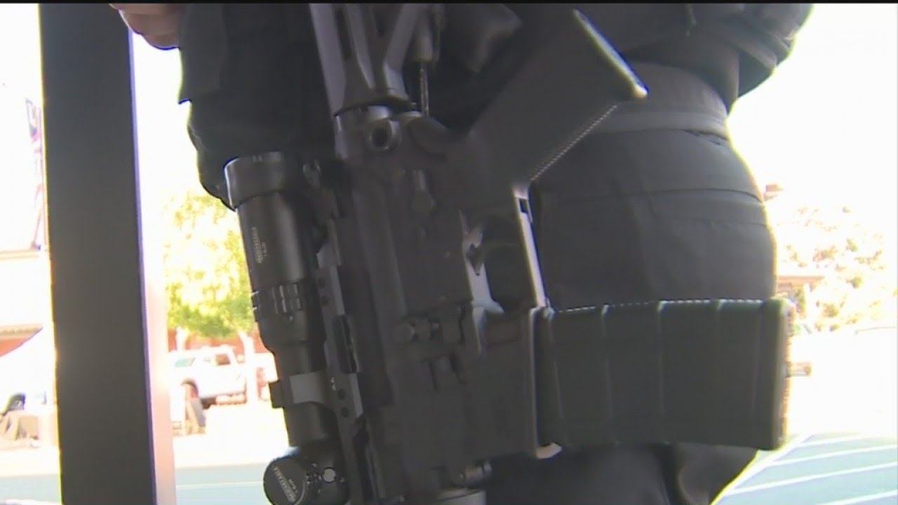 San Joaquin County Deputies Patrolling With Rifles