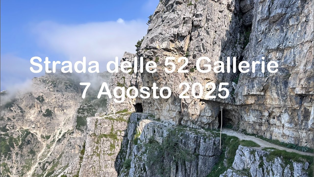 Strada delle 52 Gallerie del Pasubio, 7 Agosto 2025