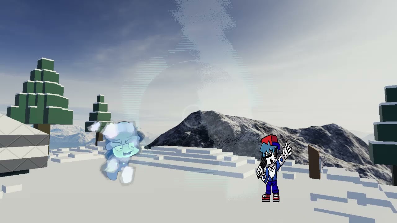 mounain the ☾☽ f⑊r⑊o⑊s⑊t⑊e⑊d⑊ ⑊g⑊l⑊a⑊c⑊i⑊e⑊r ☾☽ - vs a cool song with bambi ost!