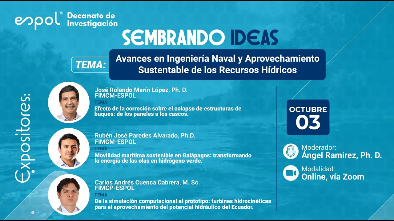 Avances en Ingeniería Naval y Aprovechamiento Sustentable de los Recursos Hídricos - Sembrando Ideas