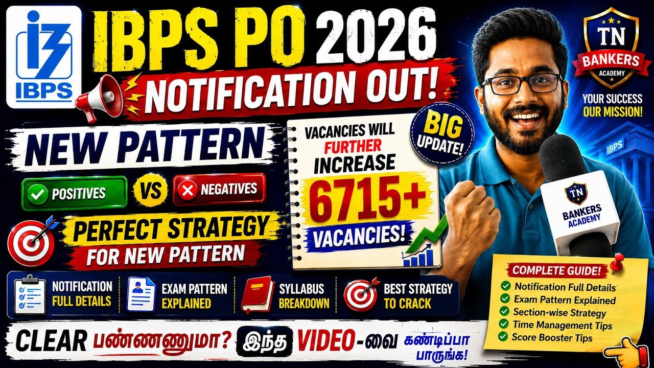 💥 IBPS PO 2026 Notification Analysis | New Pattern, Huge Vacancies & Winning Strategy