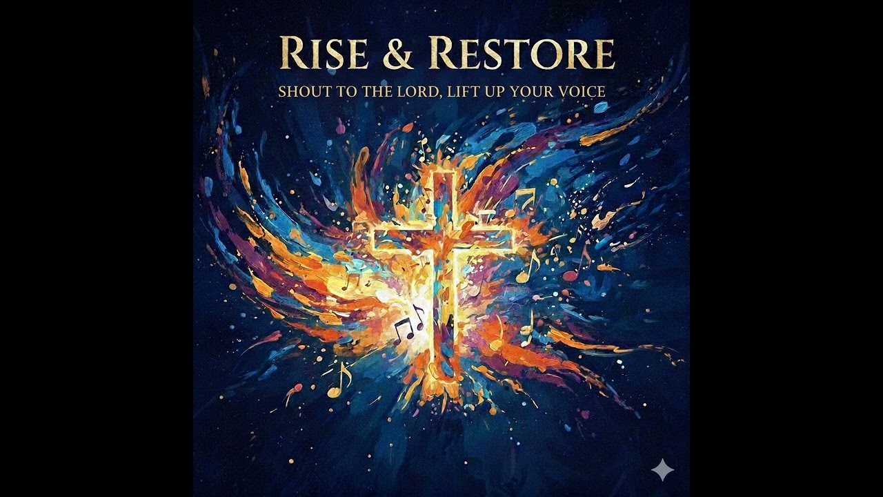 Rise & Restore, Shout To The Lord Lift Up Your Voice, #christianmusic #worshipmusic #gospelmusic 