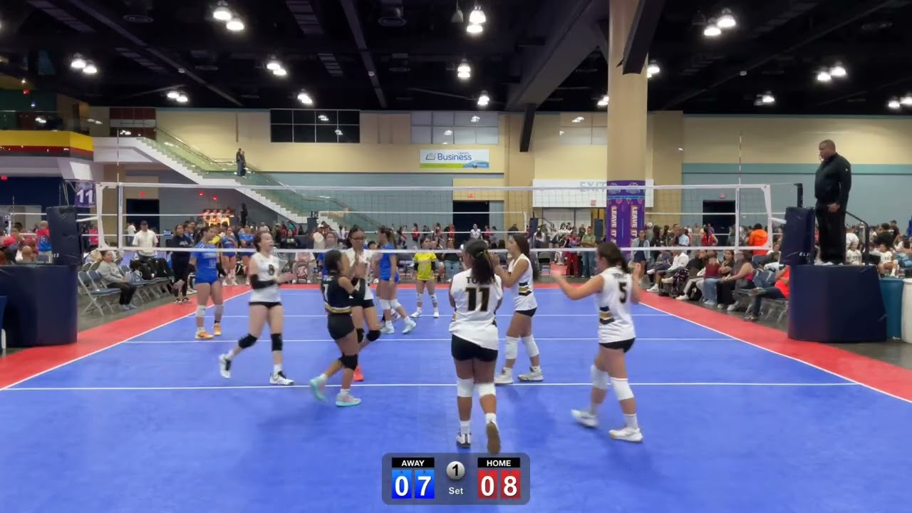 1 set TOVC Jeremy 17u vs Vaqueras Febrero 7, 2026
