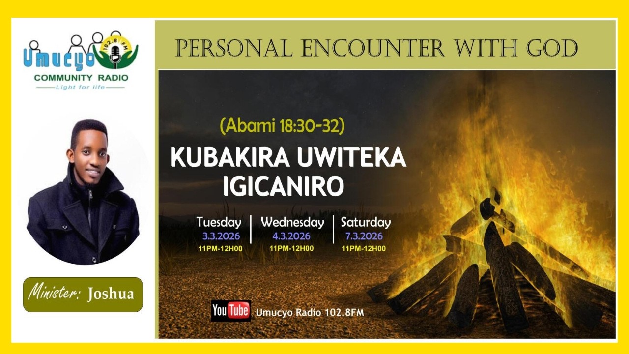 GUHURA N'IMANA BWITE // KUBAKIRA UWITEKA IGICANIRO 1ABAMI 18:30-32 BY JOSHUA