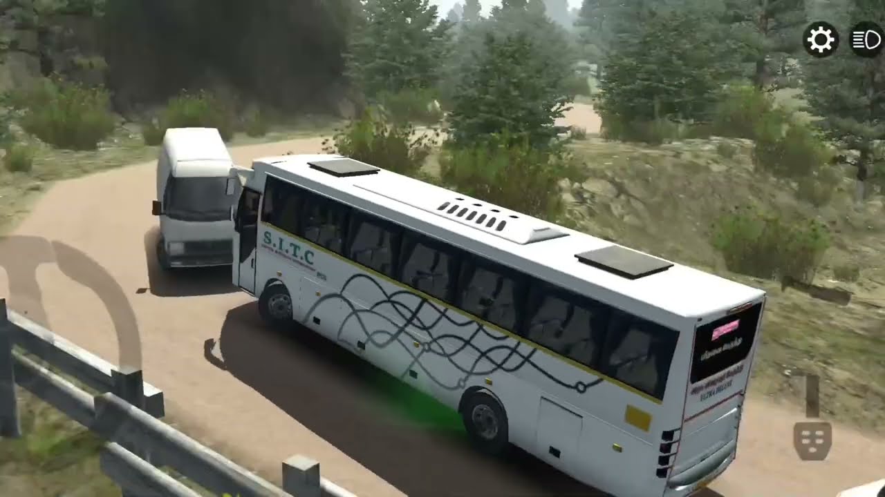 🚌 खतरनाक Bus Off Road Game! पहाड़ों में जानलेवा ड्राइविंग 😱