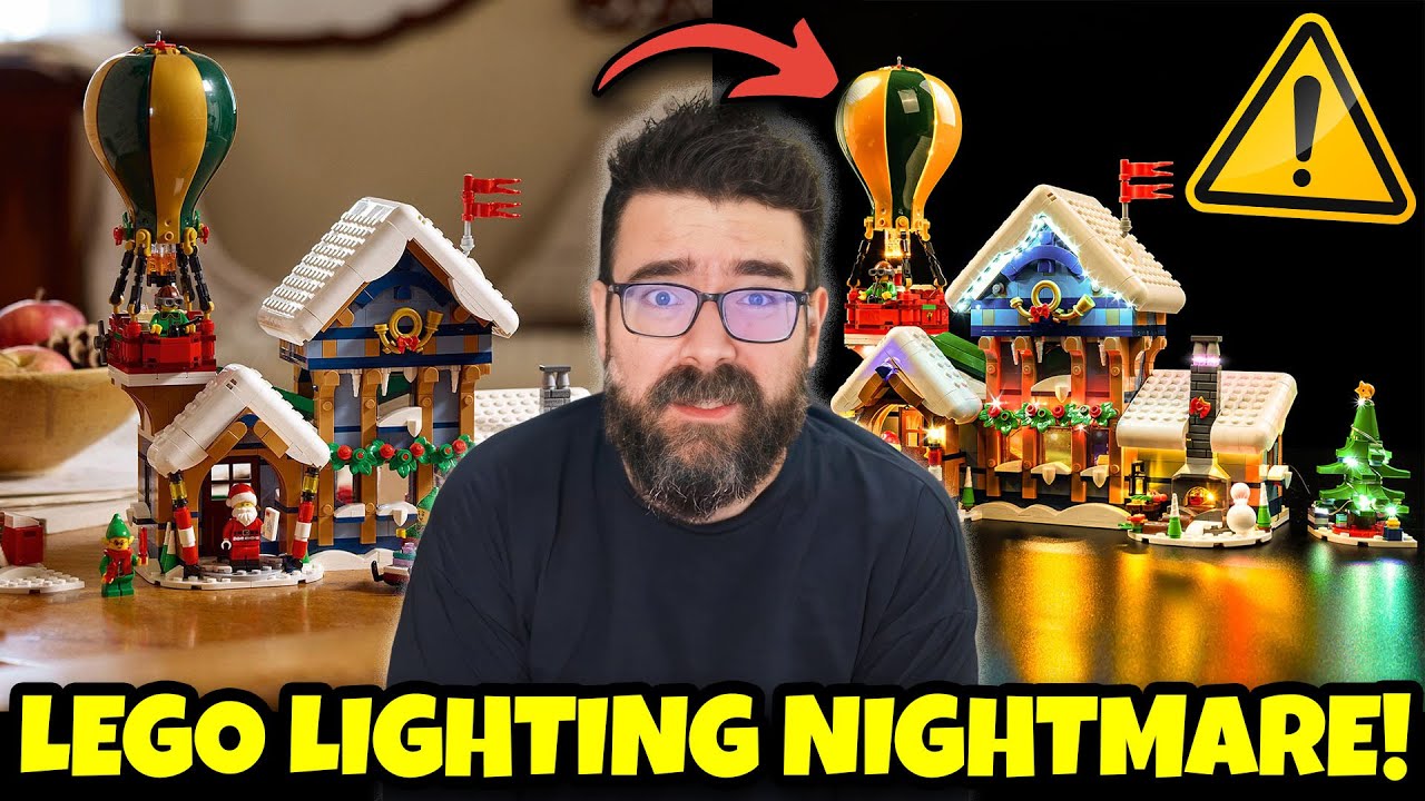 LEGO Light Kits Are a Nightmare – Winter Village Update!