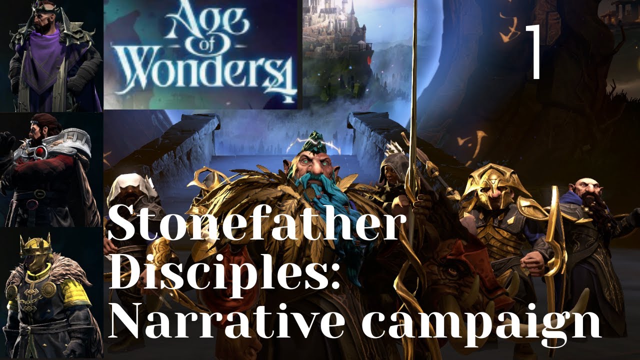 Ученики Стоунфатера: повествовательная кампания | BRUTAL Age of Wonders 4 ep1