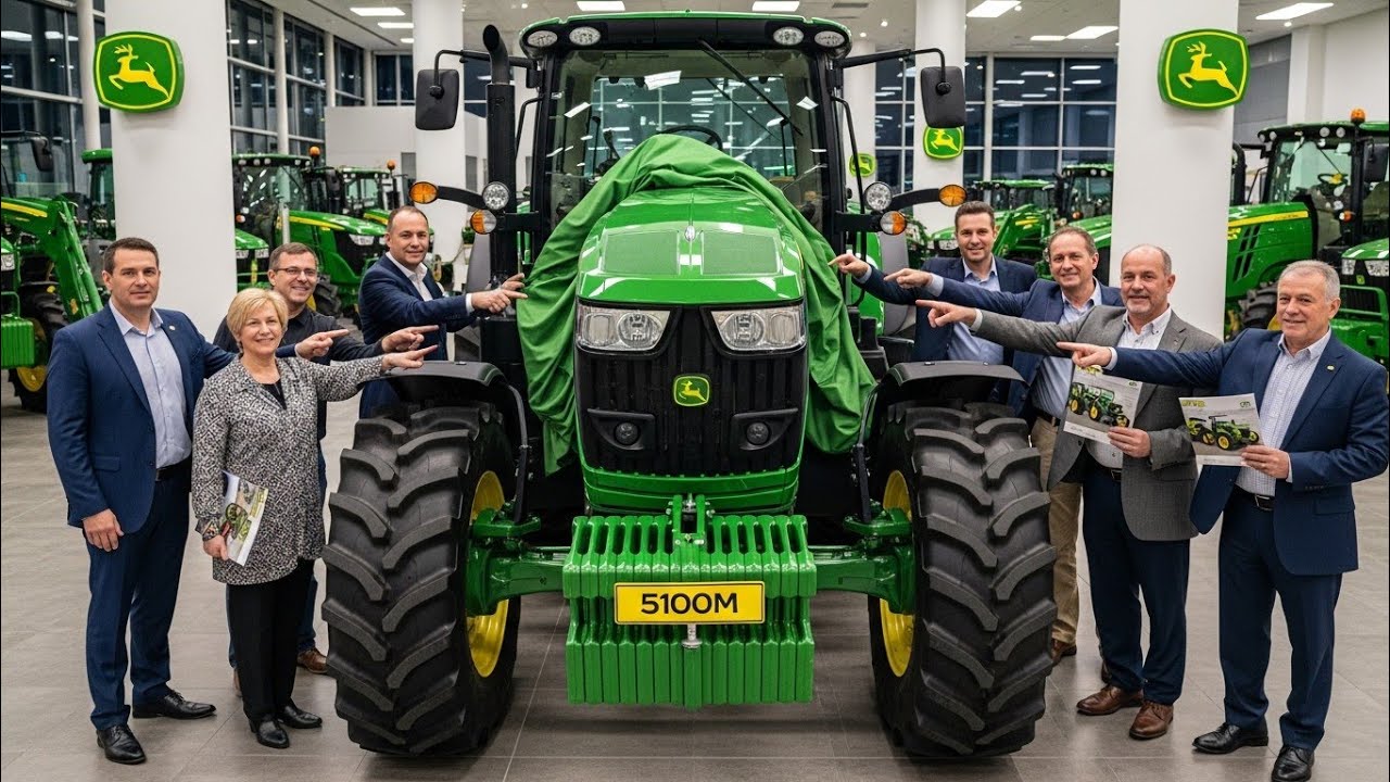 John Deere 5100M Tractor 2026 – Affidabilità, versatilità e comfort per l’agricoltura moderna