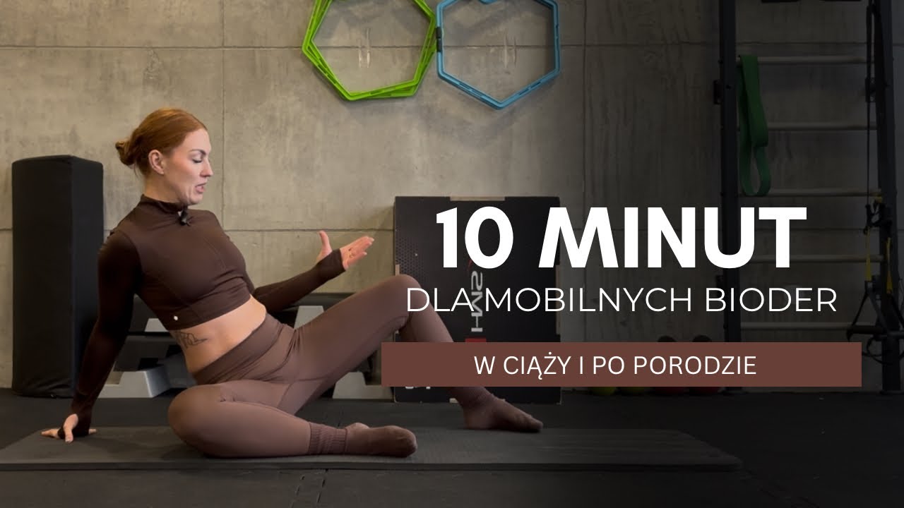 10-minutowy trening mobilności bioder dla kobiet. 