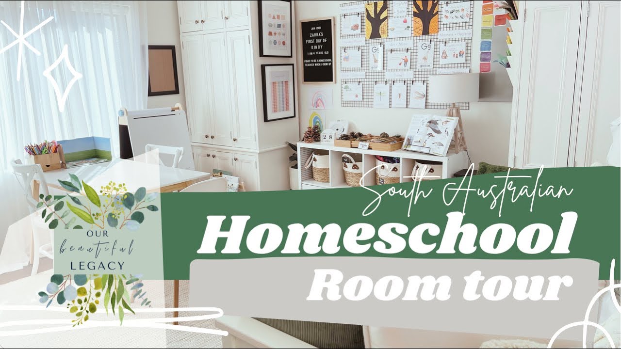 Homeschool Room Tour - South Australian Christian Homeschooling Family