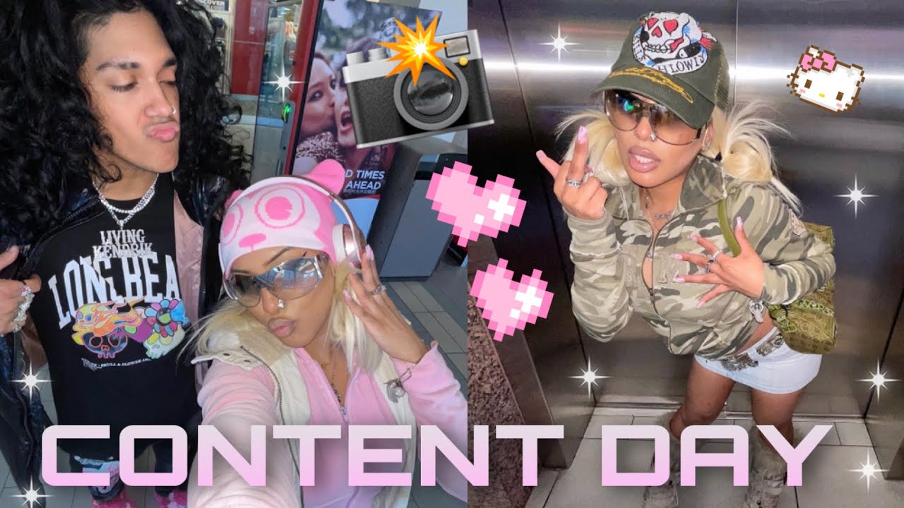 DAY IN MY LIFE AS A CONTENT CREATOR 📸💖