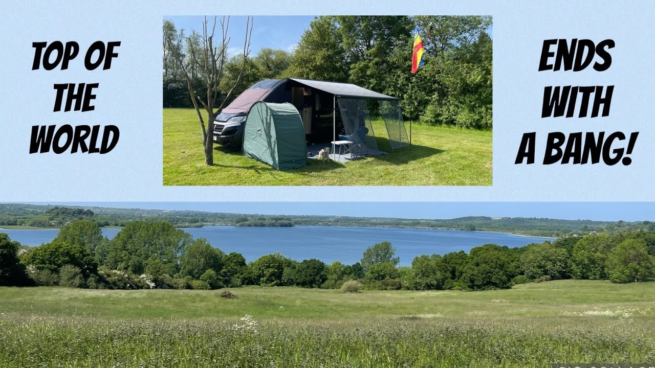 The Tour ENDS with An ACCIDENT For Heather At Lyndon Top Campsite Rutland Water