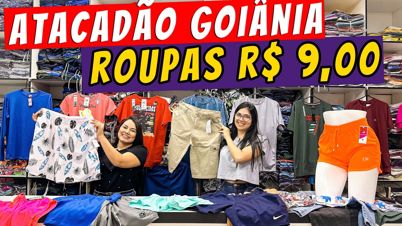 ROUPAS DE R$ 9,00 NO ATACADO EM GOIÂNIA | MUITO BARATO