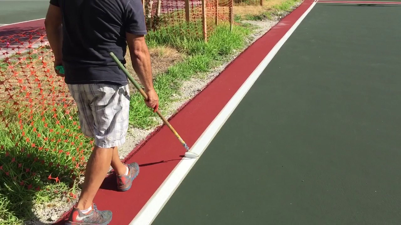 Sport Court Line Painting
