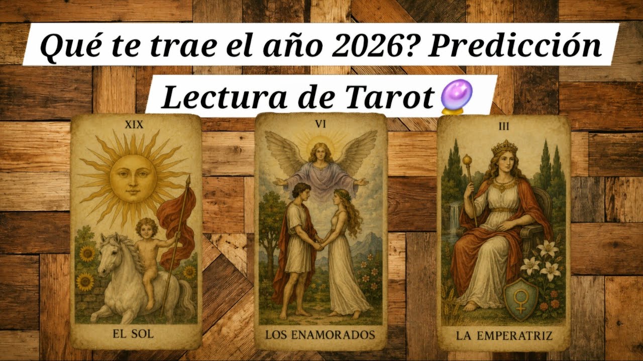 Qué viene en el AMOR este 2026? 🔮 Predicción Tarot Romance 