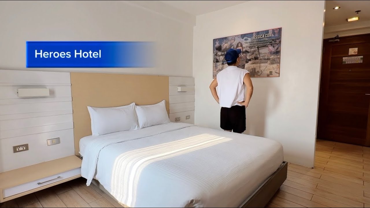 Heroes Hotel in Manila - A quick room tour review
