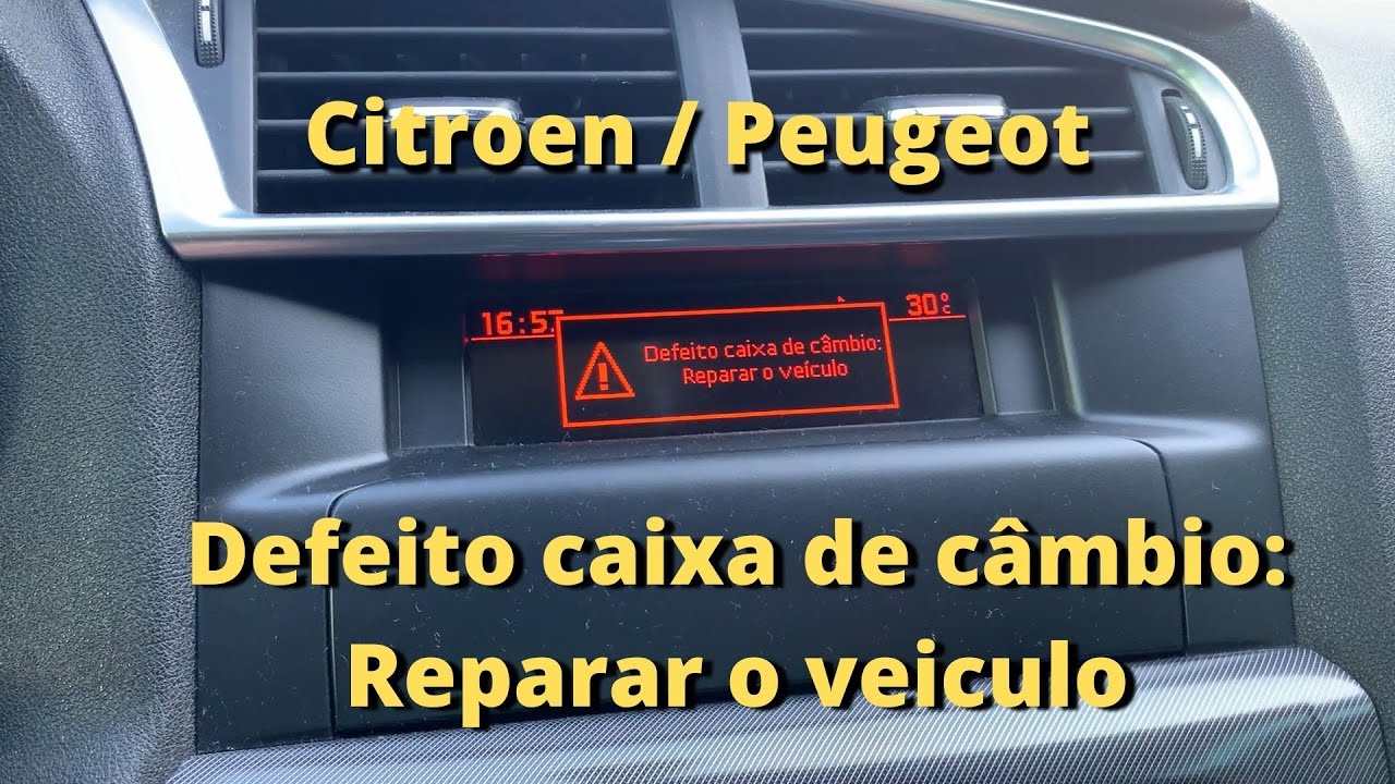 [Resolvido] Defeito caixa de cambio peugeot e citroen 