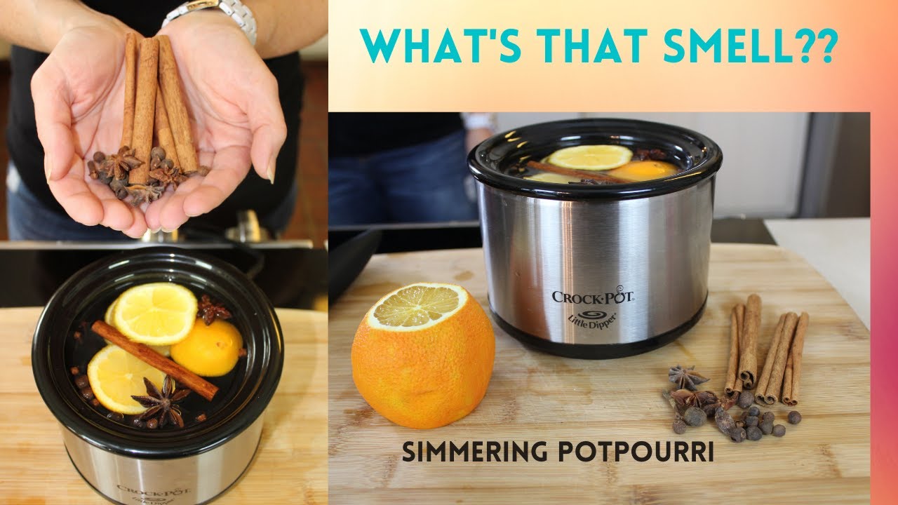 Potpourri | How To Make a Simmer Pot | Orange Spice Simmer Pot | Crockpot Potpourri | Winter Simmer