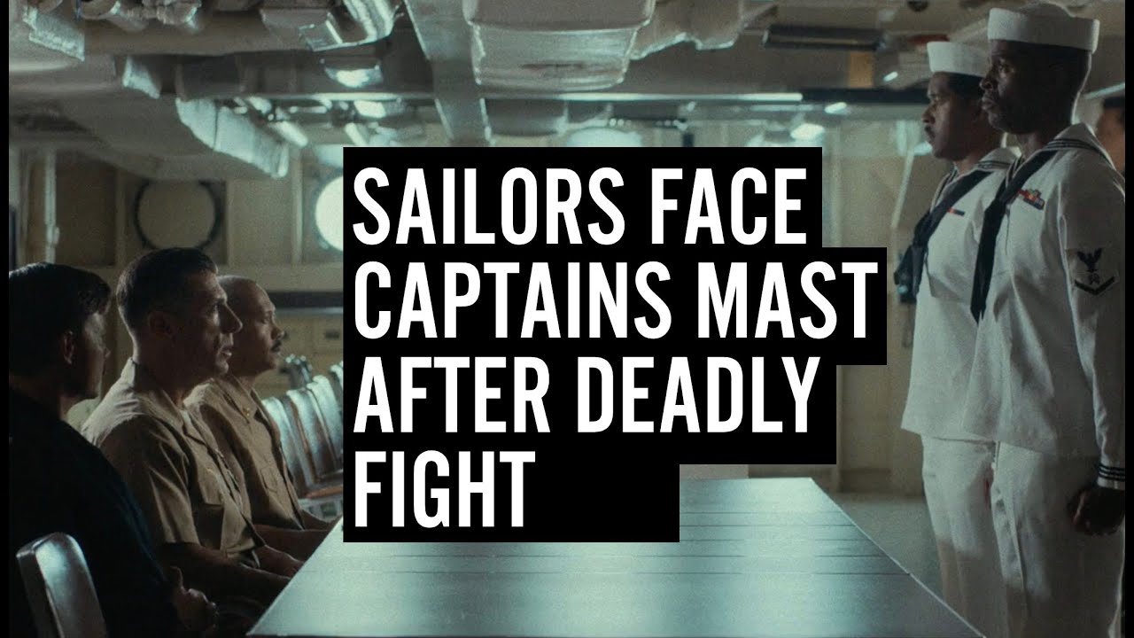Sailors face Captain's Mast after deadly fight