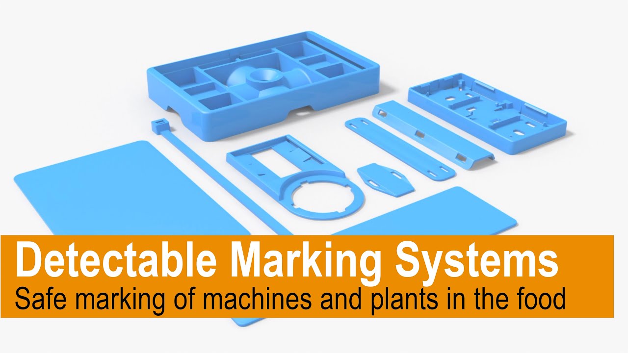 Detectable Marking Systems -Safe marking of machines and plants in the food and beverage industry