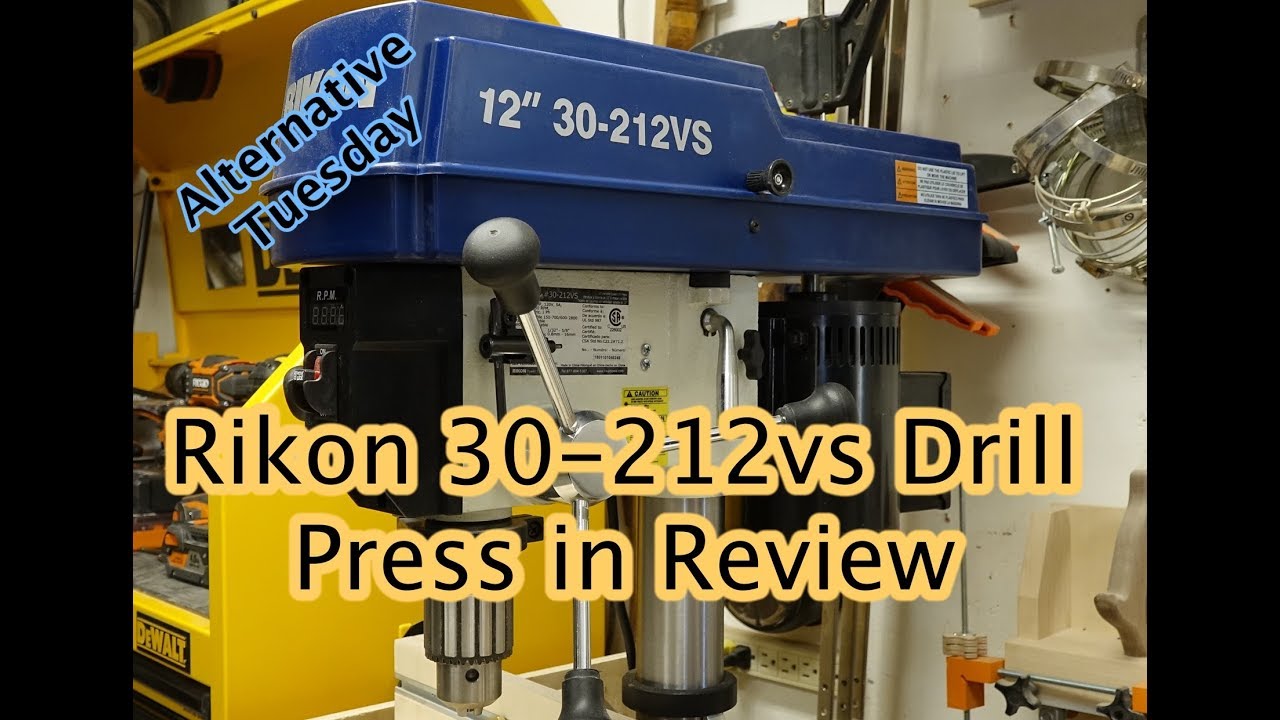 Rikon 30-212VS Drill Press Review