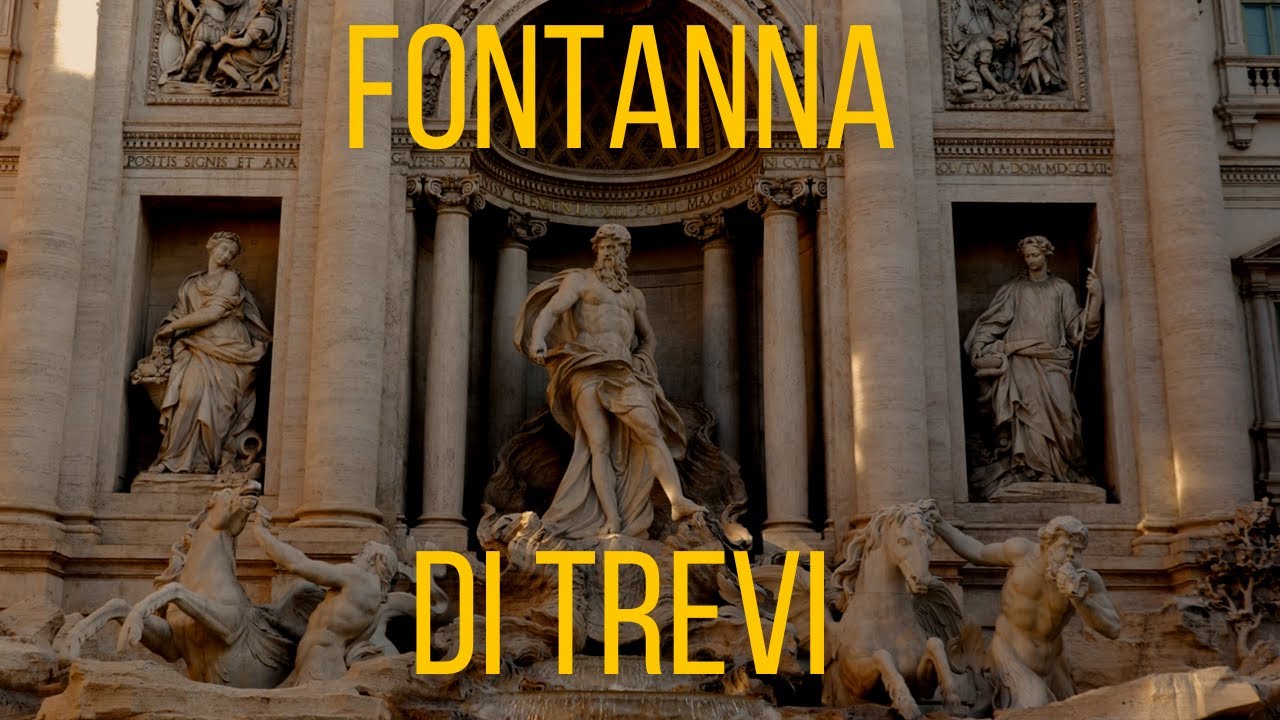 NIE WCHODŹ DO TEJ WODY! Fontanna Di Trevi #rzym #wlochy #roma