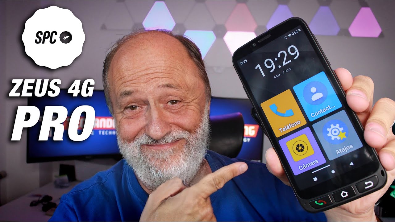 ¿Un smartphone para personas mayores? El SPC Zeus 4G PRO!! Review en español