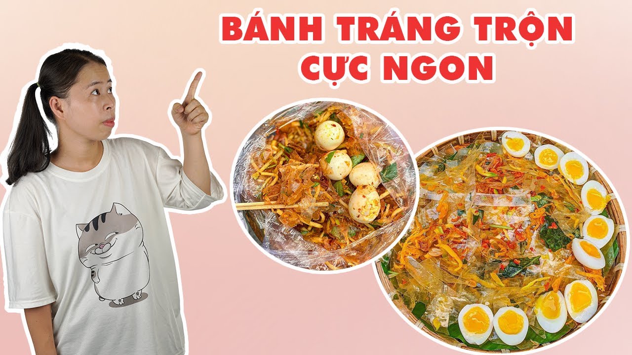 Cách Làm Bánh Tráng Trộn Cực Ngon | HÀ COOKING