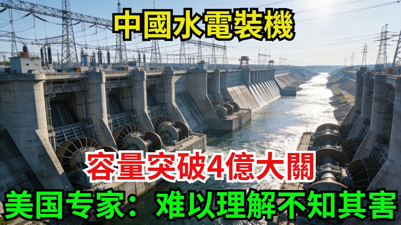 中國水電裝機容量突破4億大關，美國專家：難以理解，不知其害！#大國重器 #中國製造 #大國工匠 #強國工匠 #超級工程 #科普頻道 #科普知識