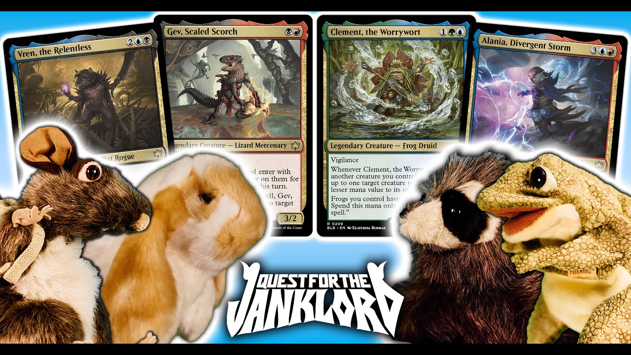 QUEST FOR THE JANKLORD S3:E5 | Budget Bloomburrow Commander Gameplay with GLHF | Magic The Gathering