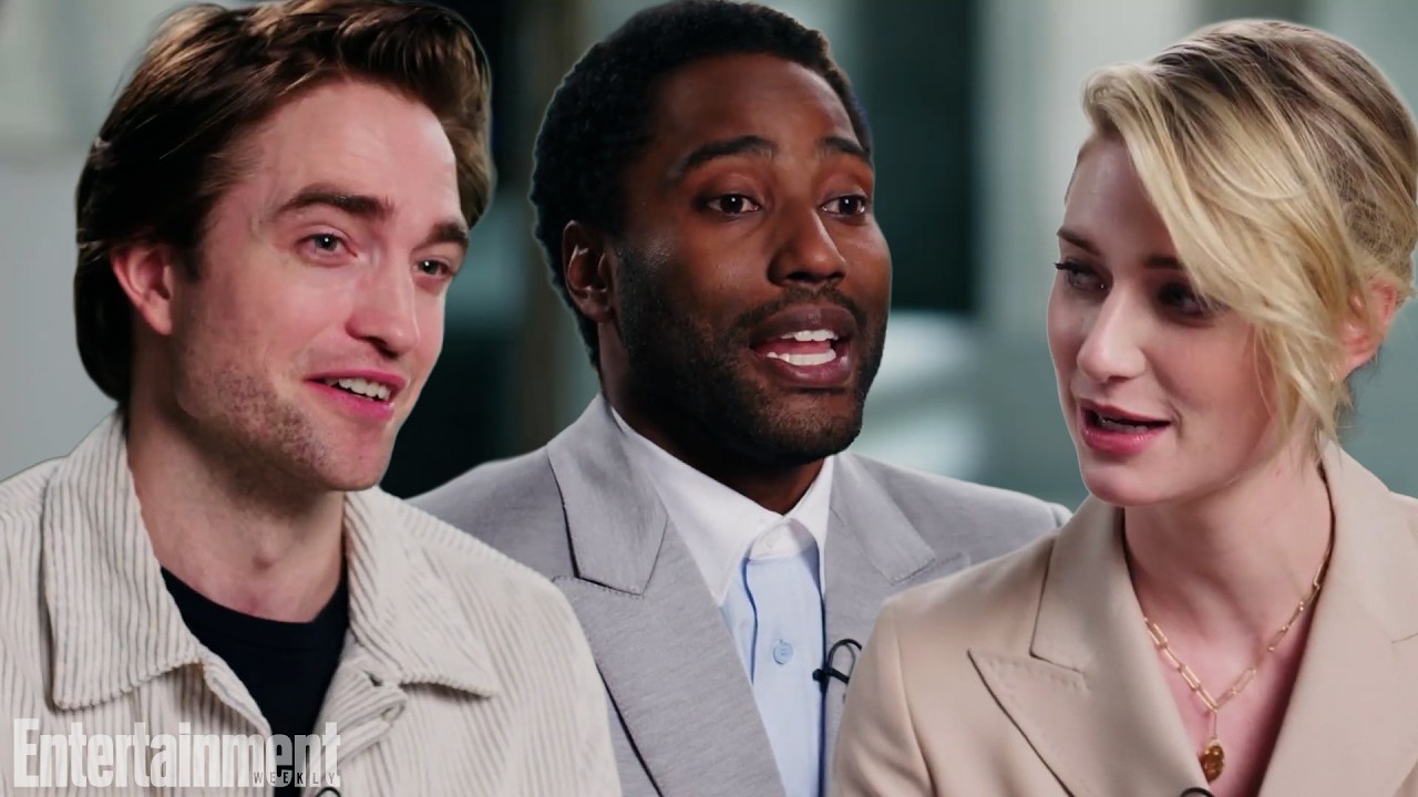 John David Washington, Robert Pattinson, & Elizabeth Debicki Dish On 'Tenet' | Entertainment Weekly