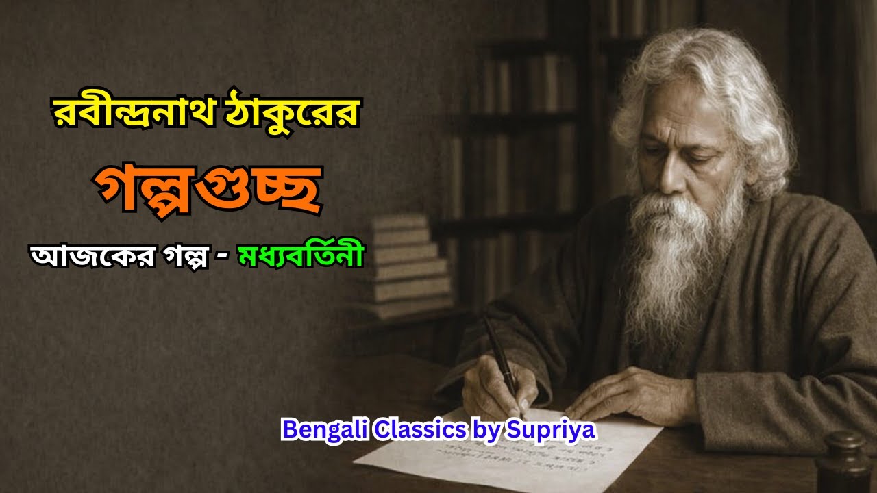 রবীন্দ্রনাথ ঠাকুরের - গল্পগুচ্ছ | আজকের গল্প - মধ্যবর্তিনী Bengali Classics by Supriya