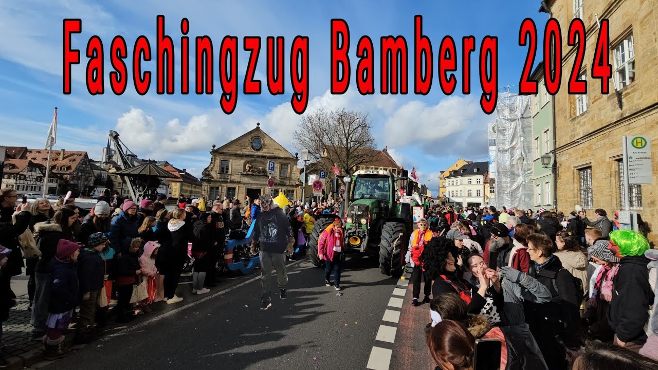 Faschingzug Bamberg 2024 unterwegs mit Justus König verkleidet als Die Schule der magischen Tiere