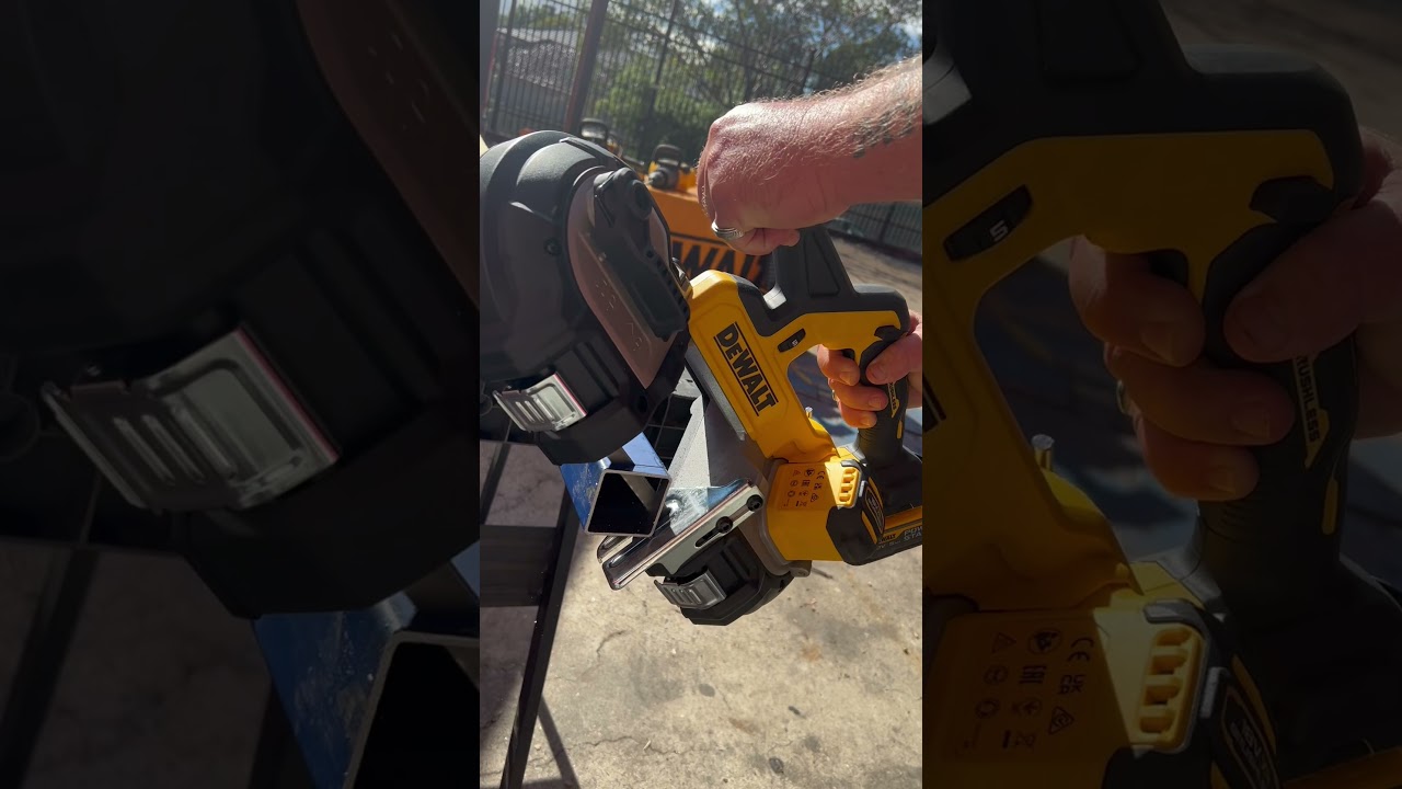 First look👀 Dewalt DCS378 Brushless Bandsaw #welovetools #teamsydneytools #dewalt