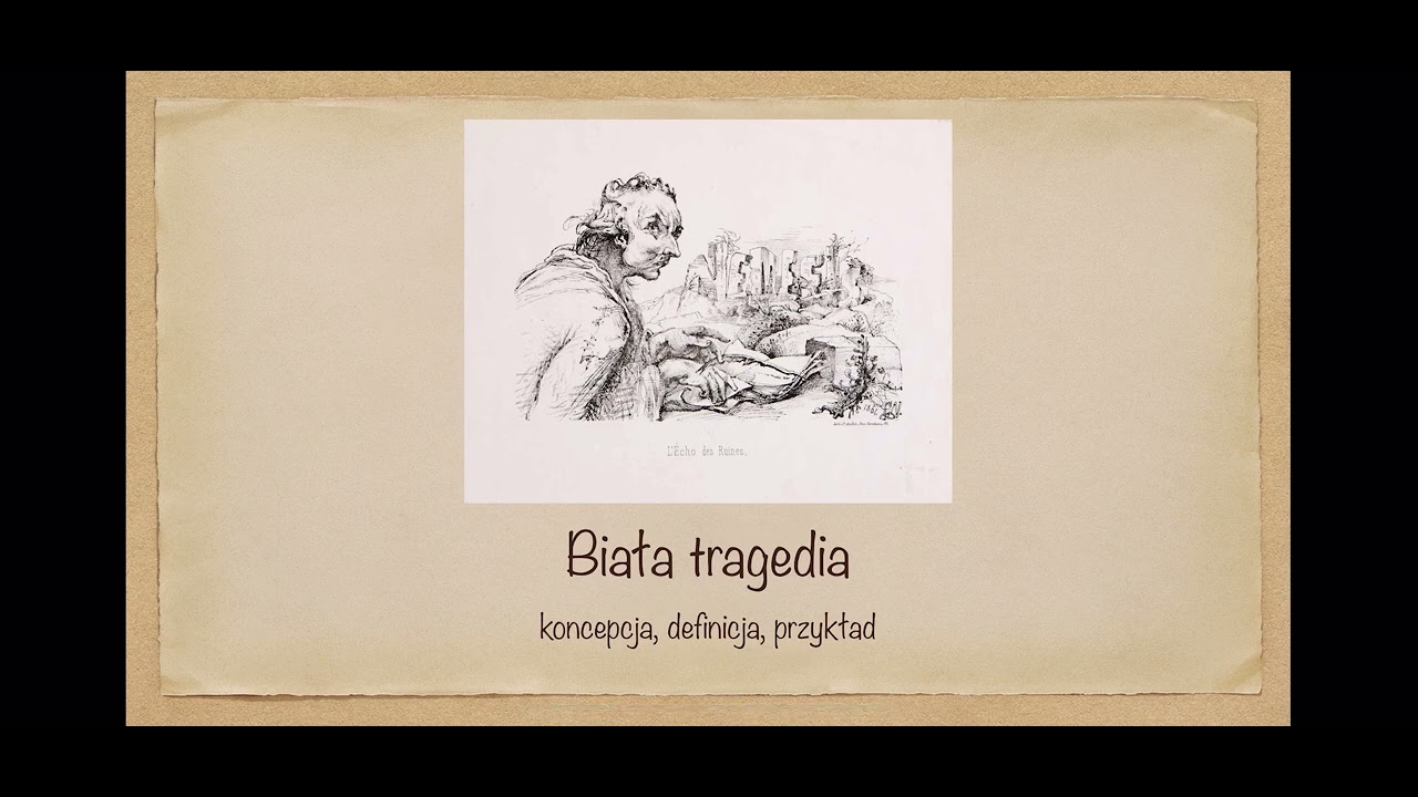 Cyprian Kamil Norwid dramaturgia i koncepcja &bdquo;białej tragedii&rdquo;