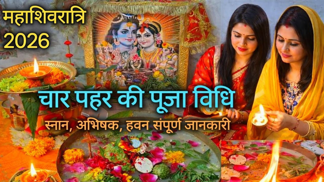महाशिवरात्रि पूजा विधि 2026 कब है? महाशिवरात्रि व्रत पूजा कैसे करें? महाशिवरात्रि की पूजा