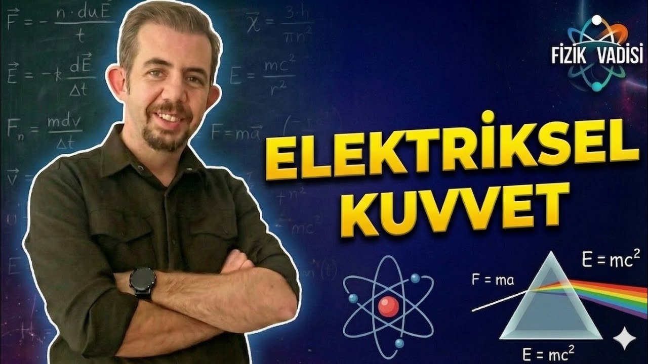 Elektriksel Kuvvet #yks #ykstavsiye #tyt #ayt #aytfizik ##tytfizik #kuvvet #elektrik 