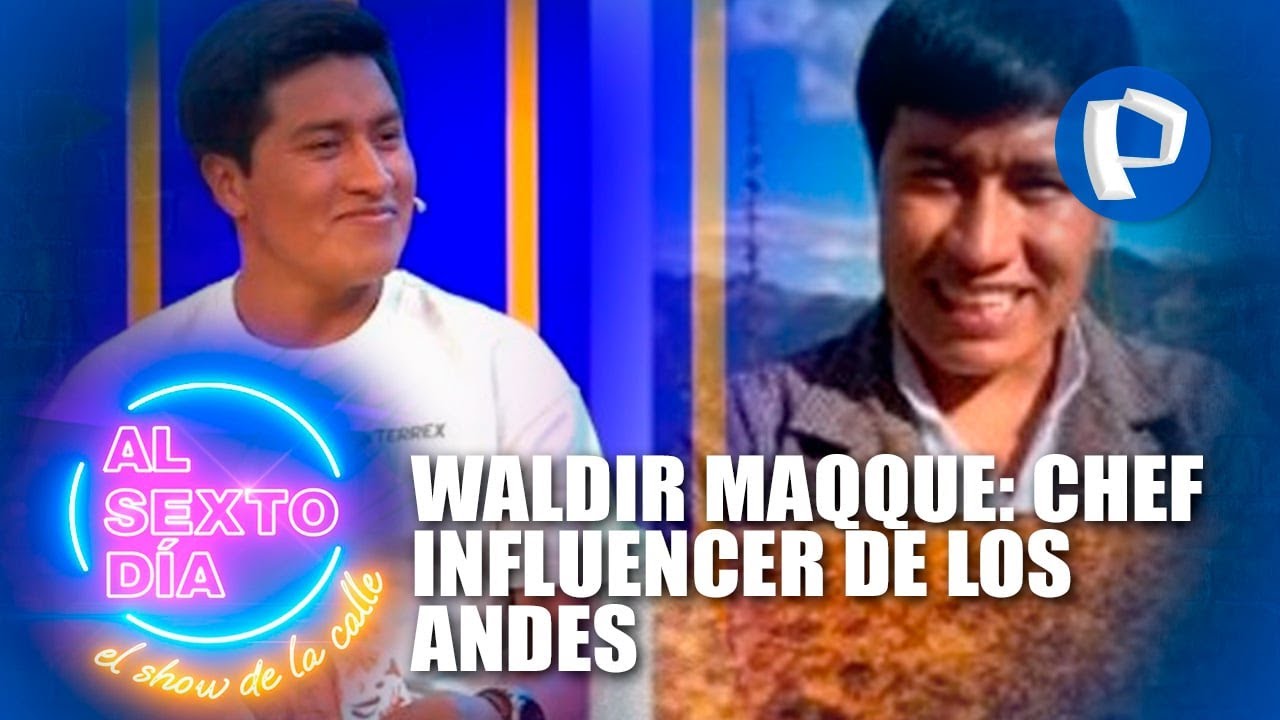 ¡Orgullo nacional! Waldir Maqque: chef comparte en redes sociales potajes peruanos