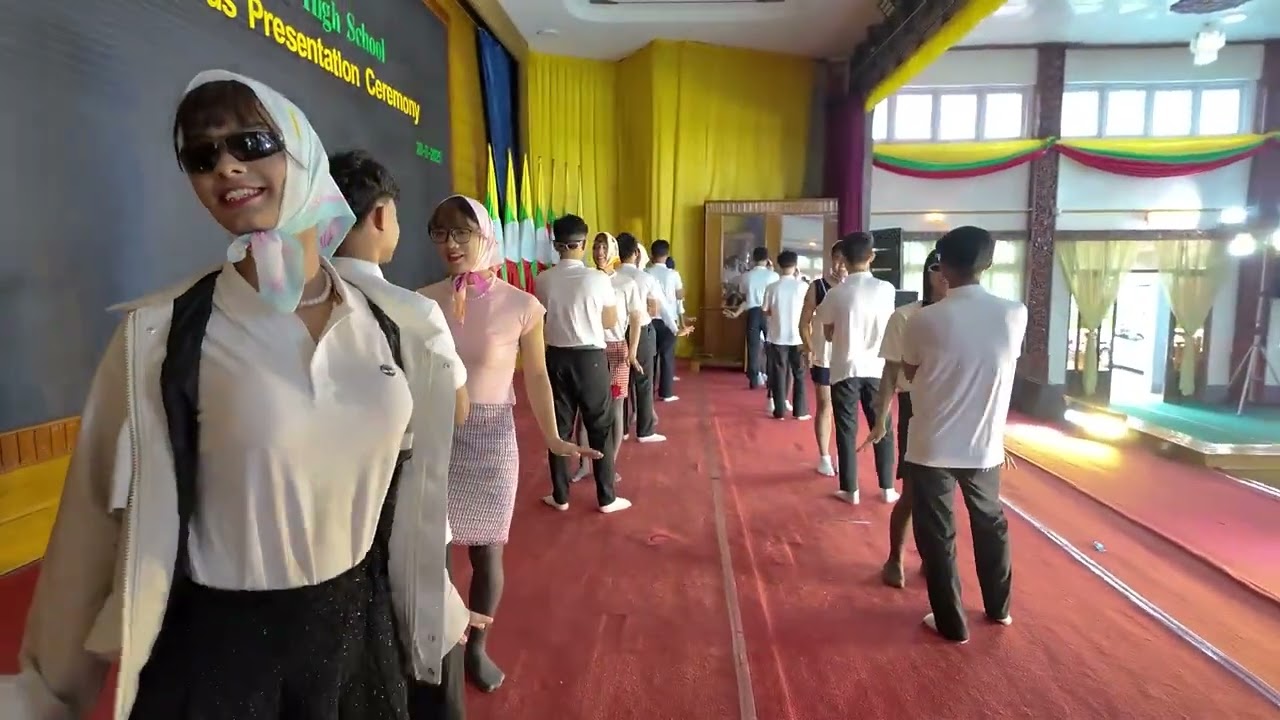 ဂုဏ်ပြုပွဲ အစီအစဉ် (၁၄) ✨ “Grade-12 သားတွေရဲ့ Performance လေး” ၂၀၊ ၈၊ ၂၀၂၅