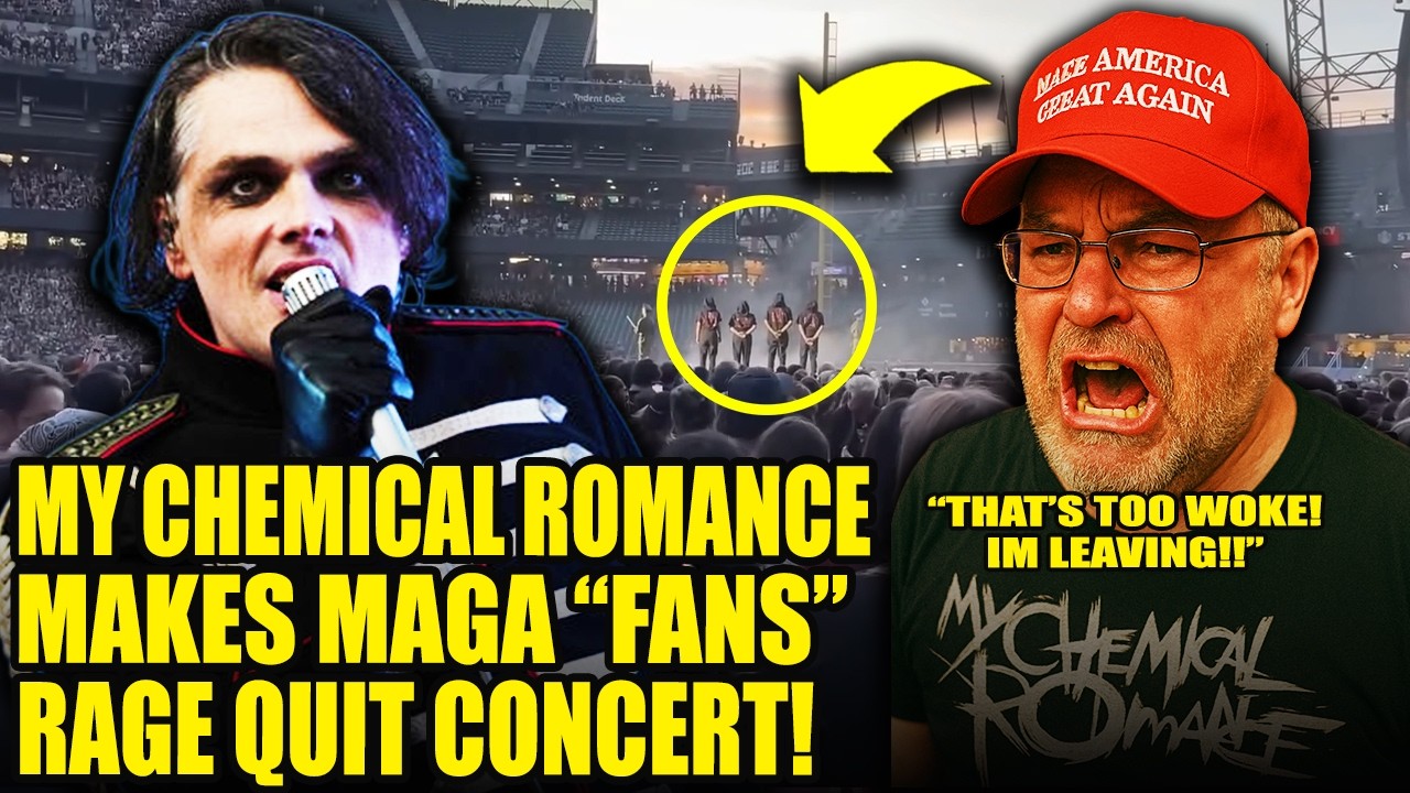 My Chemical Romance ENRAGES MAGA with SHOCKING Political Performance