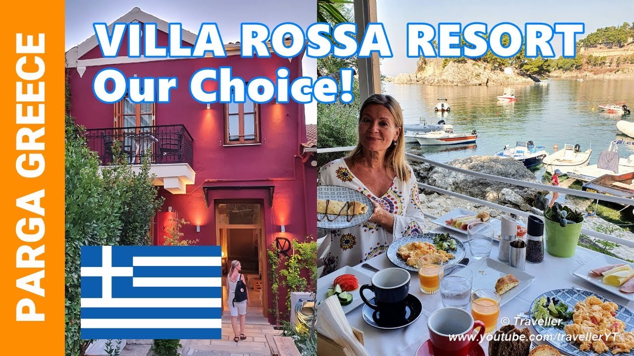 PARGA, GREECE - Villa Rossa Hotel in Parga Town- Villa Rossa Area Beach Resort - A Boutique Hotel