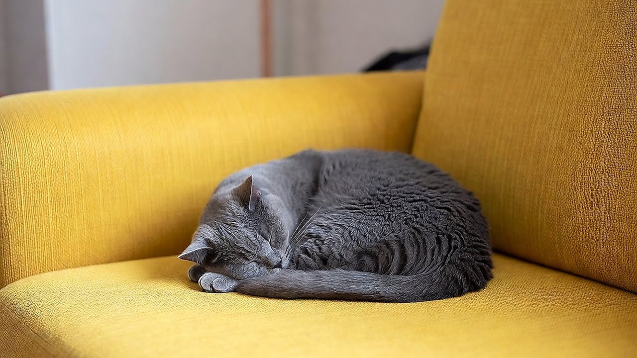 LIVE Cozy Sleeping Cat for Stress Relief 🌙 | Season 17