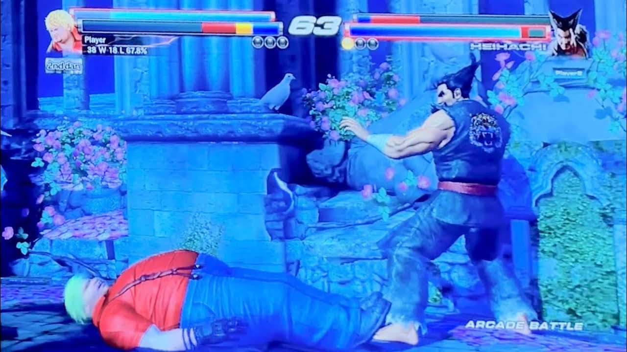 Brutal fight between Law-Bob VS Yoshimitsu-Heihachi. #tekken #tekkengameplay #esports #trending #fyp