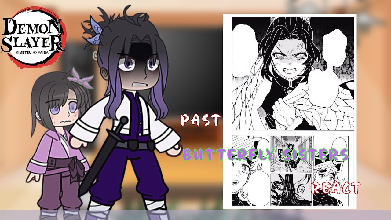 past butterfly sisters react to future [KNY]