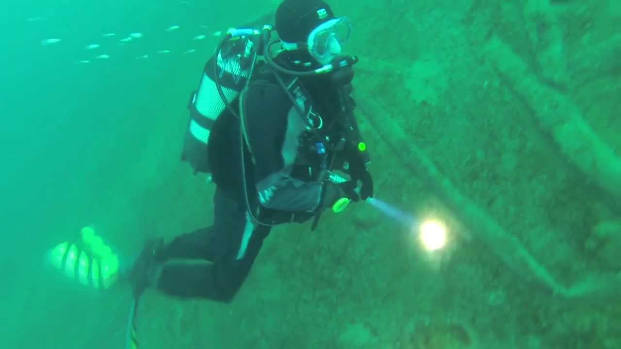 Tauchen im Möwensee - Nordhausen / Thüringen