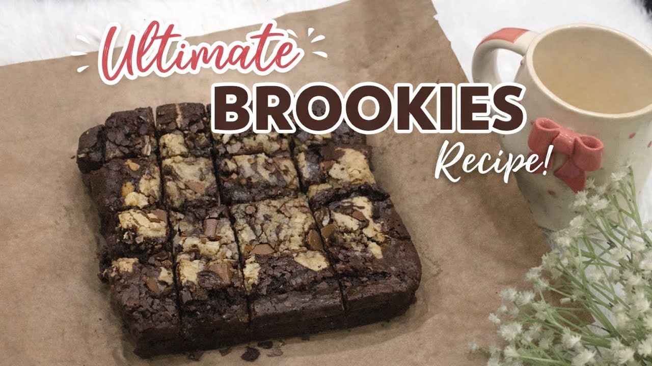 Ultimate Brookies Recipe 😍 | Brownie + Cookie in One | Easy Baking at Home