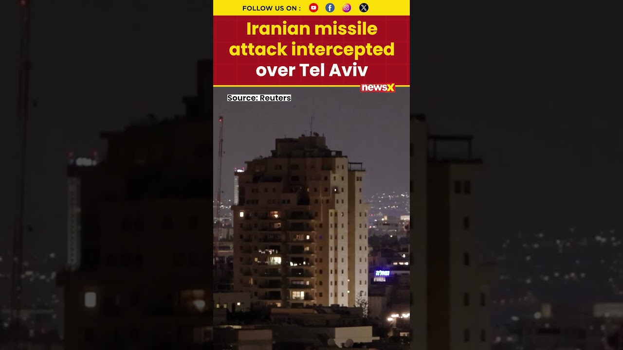 Tehran Retaliates With Missile Strike on Israel Following Larijani&rsquo;s Death #tehran